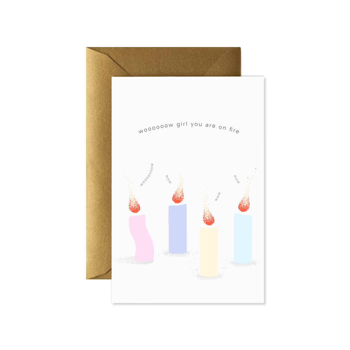 On Fire|贺卡